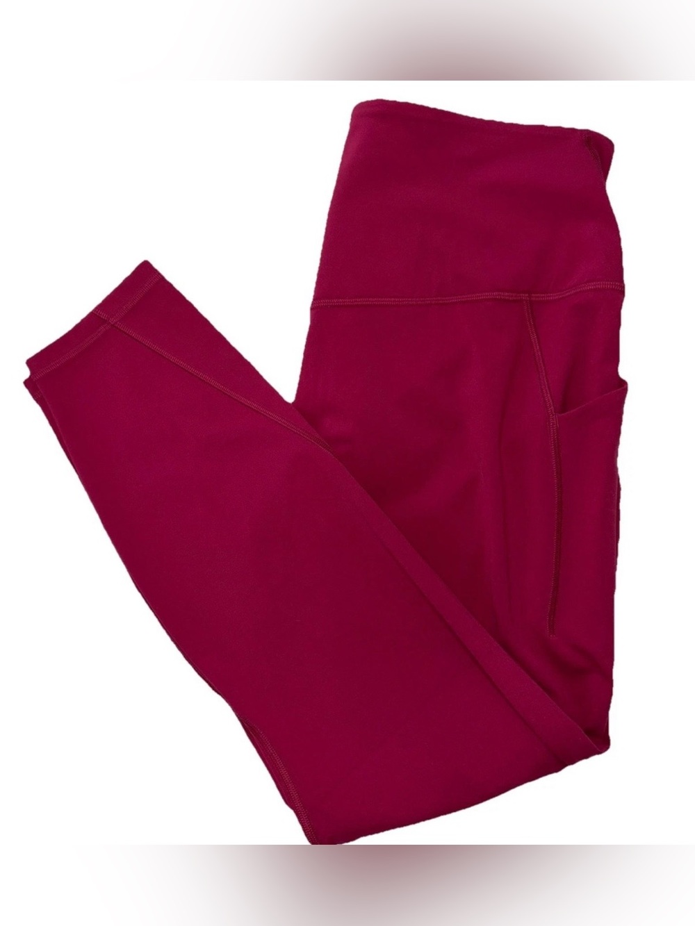 NWT LULULEMON SIZE 14 ALIGN HIGH RISE 25”L*POCKETS AUTHENTIC MAGENTA SMOKE $128